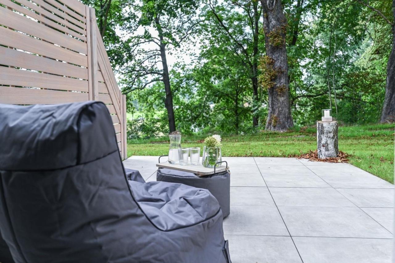 Farmhouse Eckartsberg Im Zittauer Gebirge - Ferienwohnung Mit 2 Schlafzimmern, Terrasse Und Wallbox Mittelherwigsdorf Eksteriør billede